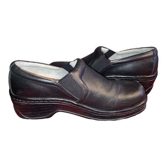 KLOGS Womens 8.5M Black Boca Non-Marking Slip-Resistant Slip On Clog Shoes - Picture 8 of 11